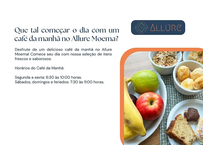 Apartamentos Studio Allure Moema - Com Cafe Da Manha Opcional, Recepcao E Valet 24 Horas
